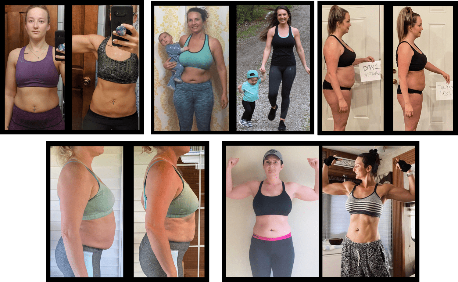 WEIGHT LOSS TRANSFORMATIONS OF WOMEN